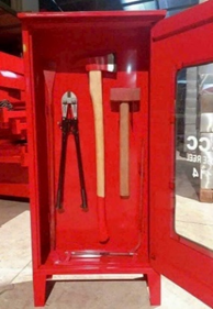 Tủ đựng dụng cụ phá dỡ H1200xW500xD180 loại 0.8mm